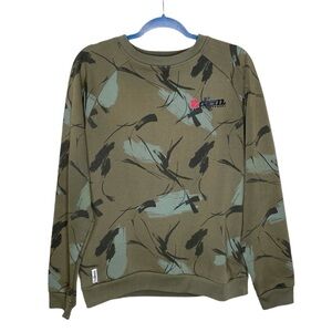 Diem Angling Apparel Fishing Camo Crew Neck Sweatshirt